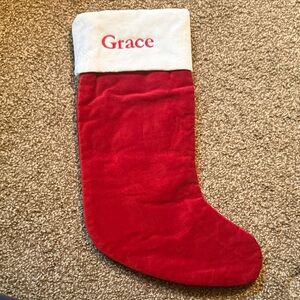 Pottery Barn Grace Stocking